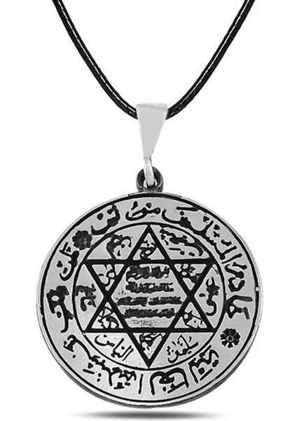 Gümüş Süleyman Mührü Kolye (BC-87DEB4) modelleri