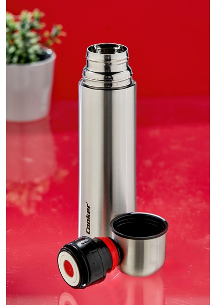 0.50 Lt Paslanmaz Çelik Çift Kat Termos (Ofis,piknik,kamp)