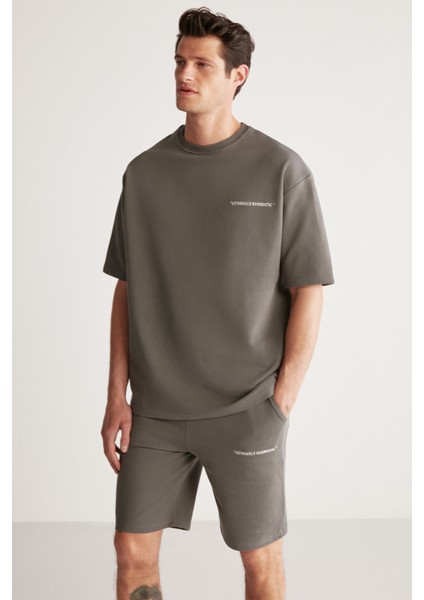 Buga Comfort Gri Şort & Bermuda