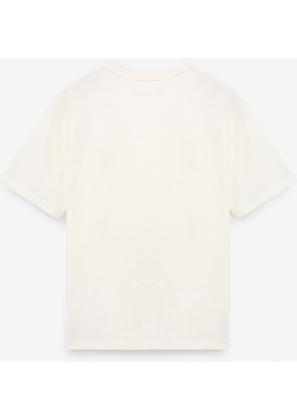 CATWALK Erkek %100 Pamuk Regular Fit Ekru T-Shirt modelleri