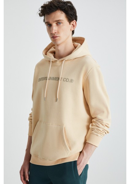 YACINE Erkek Vanilya Sweatshirt