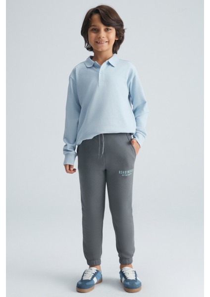 MIKE Erkek Çocuk Pamuk-Polyester Gri Eşofman Altı fiyatları