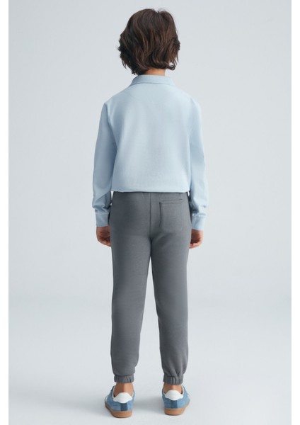 MIKE Erkek Çocuk Pamuk-Polyester Gri Eşofman Altı modelleri