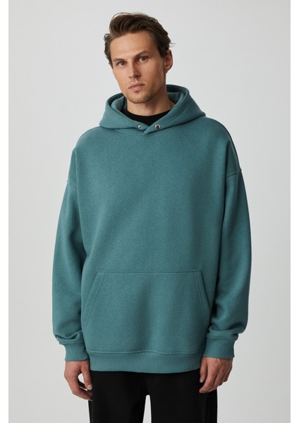 SANDER Erkek Yeşil Sweatshirt
