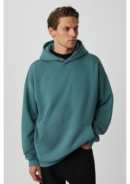 SANDER Erkek Yeşil Sweatshirt modelleri