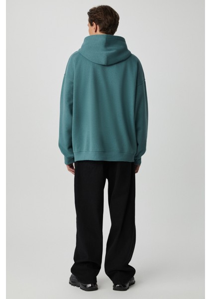 SANDER Erkek Yeşil Sweatshirt