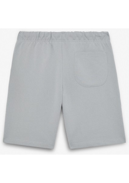 COLOMBIA Erkek 2 Li Set Comfort Fit Polarsız Nakışlı Açık Gri Eşofman Takımı