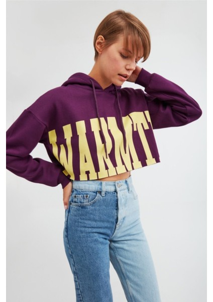 Warm Comfort Mor Sweatshirt fiyatları