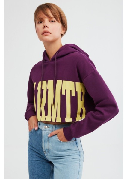 Warm Comfort Mor Sweatshirt fırsatları