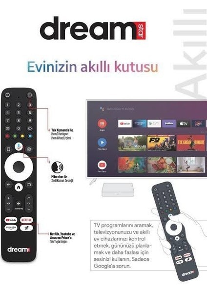 Nova Orjinal Ses Komutlu Kumanda