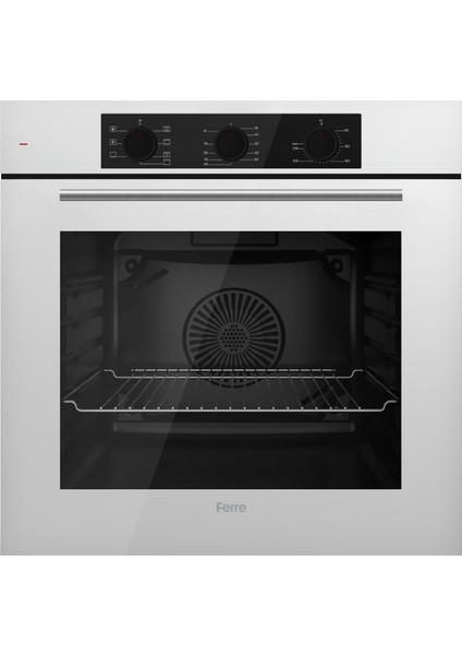 QBL62CB - SS206 -D037 60 cm Beyaz Cam Turbolu Aspiratörlü Ankastre Set - Yeni fiyatları