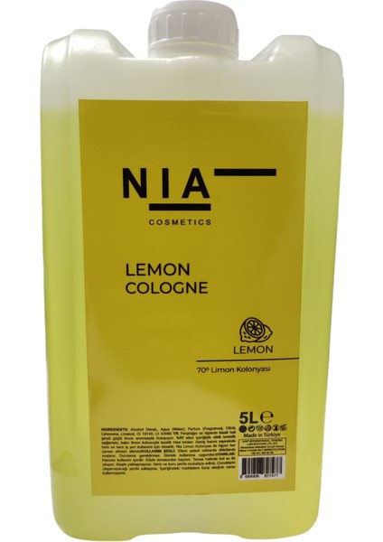Limon Kolonyası 5lt 70'