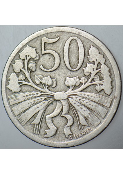 Çekoslovakya 50 Haleru 1922. fiyatları