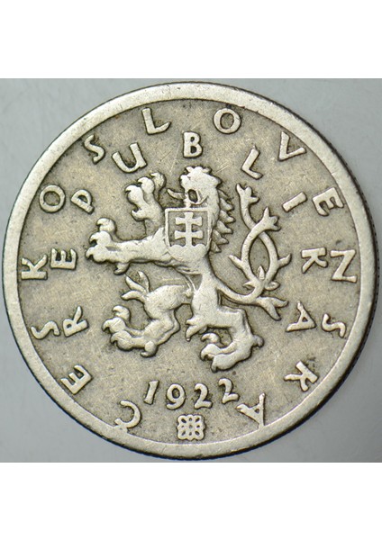 Çekoslovakya 50 Haleru 1922. modelleri