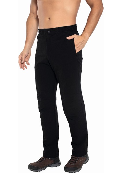 Siyah Erkek Outdoor Pantolon - 2233-10