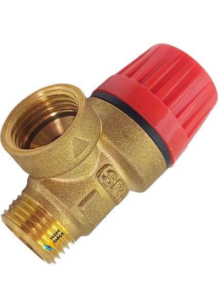 Ariston Uyumlu 3 Bar Metal Pakkens 1/2 Kombi Ventili modelleri