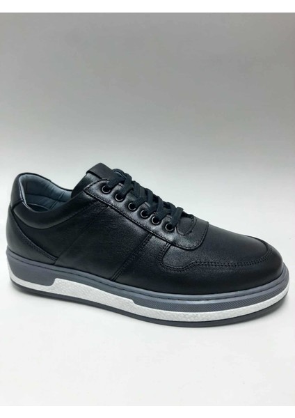 Hakiki Deri Siyah Bağcıklı Kışlık Erkek Ayakkabı C-96206MRT fiyatları
