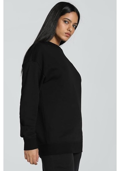 ESS Small No. 1 Logo Rela Siyah Kadın Sweatshirt fiyatları