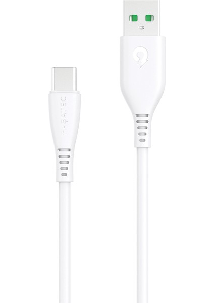 Rave Serisi Type-C Kablo 3.0A 1.2m - Beyaz fırsatları