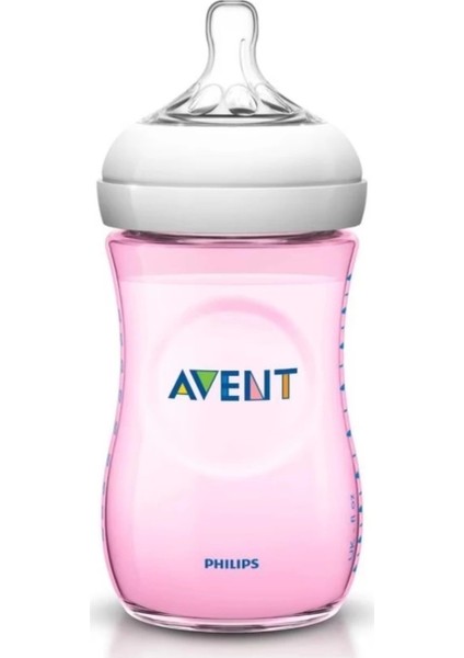 Bebek Biberon 260 ml Pembe, Sağlıklı ve Güvenli Beslenme Için Önerilir