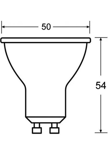 6,9W (80W) PAR16 LED Spot Ampul Beyaz 6500K (5 Adet) - GU10 Duy modelleri
