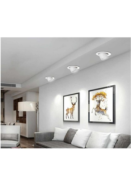 6,9W (80W) PAR16 LED Spot Ampul Beyaz 6500K (5 Adet) - GU10 Duy fırsatları