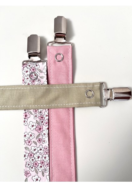 - Bebek Emzik Askısı -Emzik Zinciri - 3lü Set % 100 Pamuk fırsatları