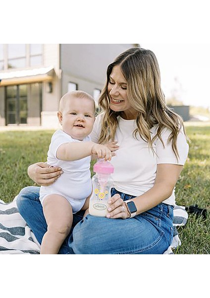 Geniş Ağız Anti-Kolik Pp Biberon Pembe Hediye Seti modelleri