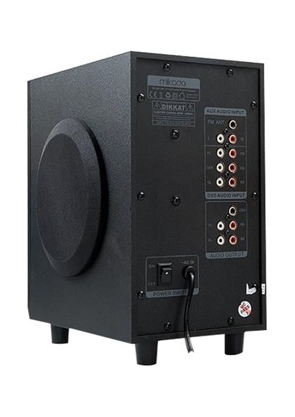 Mikado MD-505 5+1 USB - Sd - Fm Destekli Bluetooth Hoparlör fiyatları