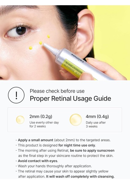 Retinal Shot Tightening Booster Retinal Krem 15GR Korea