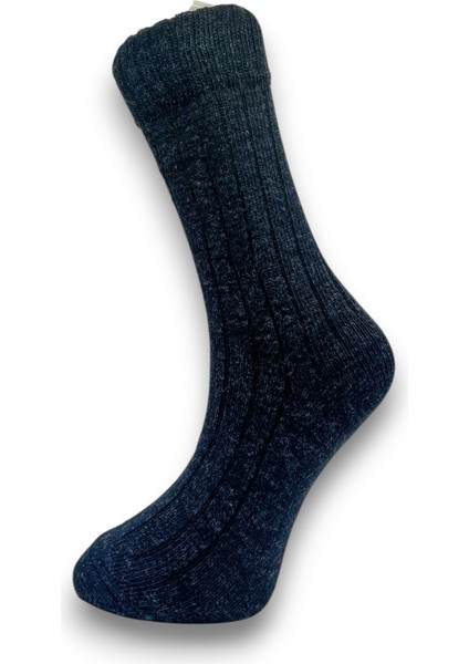 6 Çift Yünlü Erkek Norveç Doğal Yumuşak Kalın Termal Kışlık Fitilli Derbi Soket Çorap modelleri