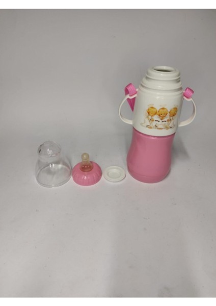 Sevimli Pink Termos ve Biberon Seti, Şık ve Sağlam Tasarım modelleri