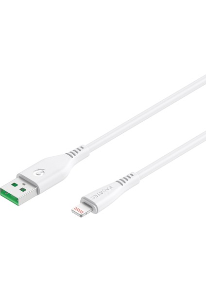 Rave Serisi Lightning Kablo 3.0A 1.2m - Beyaz fırsatları