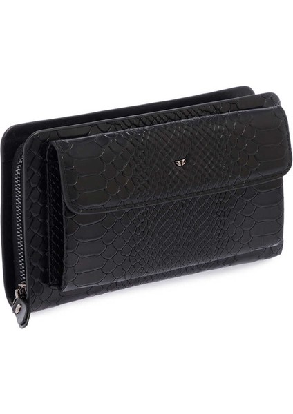 Siyah Hakiki Deri Erkek Portföy Çantası - S1PC00021242-B61