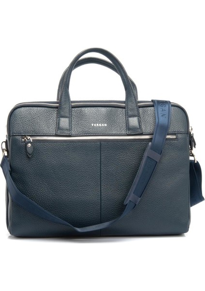 Lacivert Hakiki Deri Erkek Evrak Çantası - S1EV00021388-A38