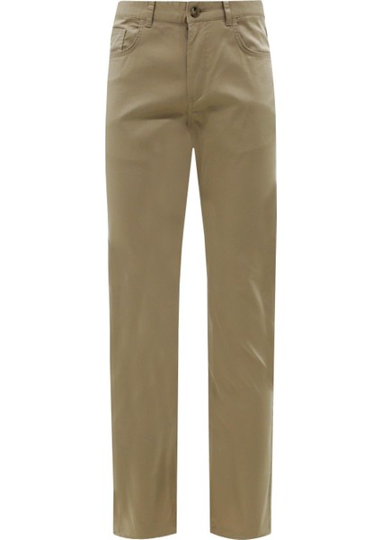 Bej Slim Fit 5 Cep Pantolon