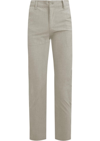 Bej Comfort Fit Jogger Pantolon