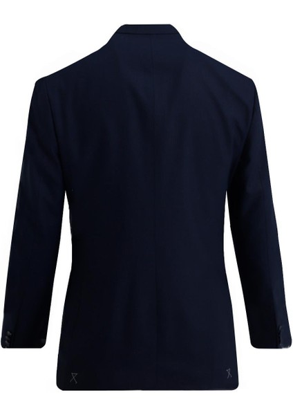 Lacivert 6 Drop Klasik Takım Elbise