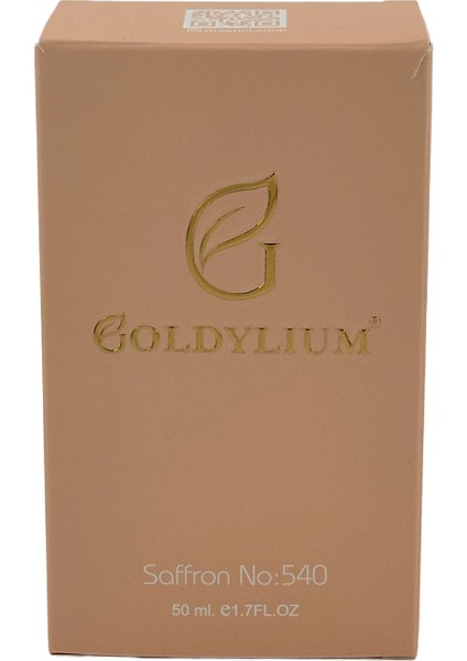 Saffron NO.540 - Unisex Parfüm 50 Ml. modelleri