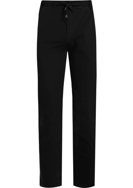 Siyah Comfort Fit Jogger Pantolon