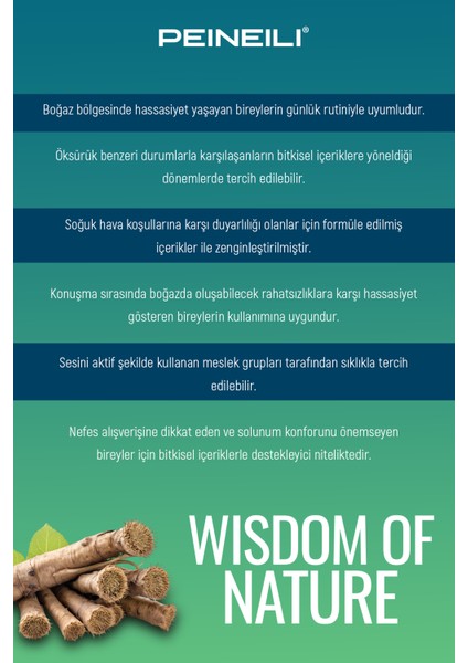 Thoroat Care Support Meyan Kökü Fesleğen Karanfil Zencefil Içeren Gıda Takviyesi 60 Bitkisel Tablet modelleri