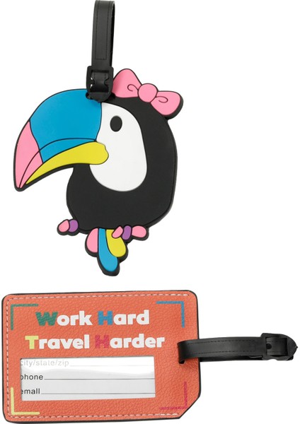 Slogan Isımlık 5fx Çok Renkli Unisex Valiz