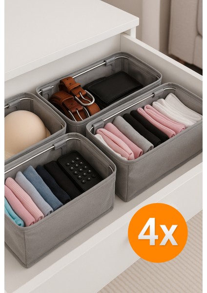 Organizer Seti │ 19 Adet Organizer Seti | Fermuarlı Pencereli Saklama Organizerleri& Hurçlar