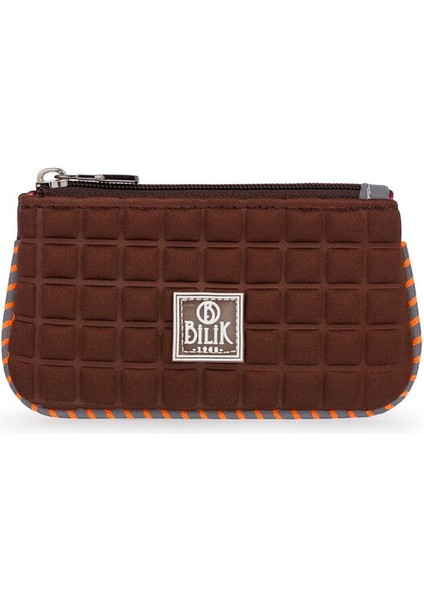 Scuba Bozuk Paralık Kahve Kadın Cüzdan Zip