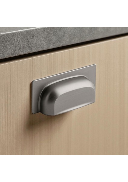 Vira Füme Metal Modern Kulp 64 mm Mobilya Çekmece Dolap Kapak Kulpu Ergonomik Dayanıklı Şık Tasarım modelleri