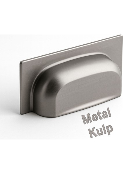 Vira Füme Metal Modern Kulp 64 mm Mobilya Çekmece Dolap Kapak Kulpu Ergonomik Dayanıklı Şık Tasarım indirimleri