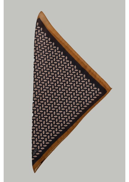 Kahve Desenli Mendil