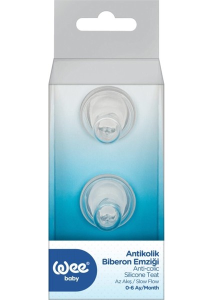 Şeffaf Pp Biberon Yedek Emzik No:1, Hijyenik ve Dayanıklı Ürün