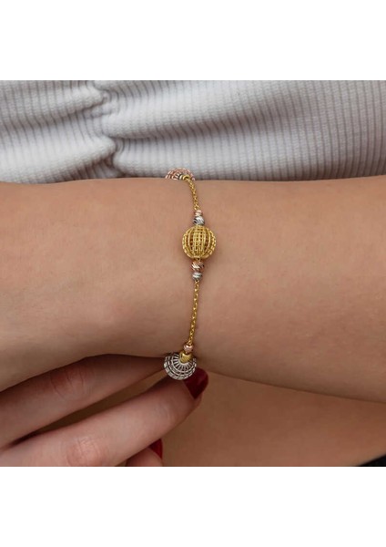 Gümüş Renkli Toplu Dorika Kadın Bileklik (BC-9A41AC) fırsatları