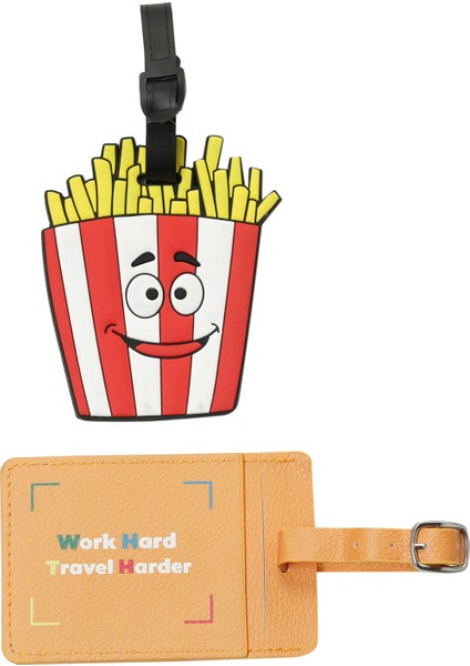 Fast Food Isımlık 5fx Fuşya Unisex Valiz